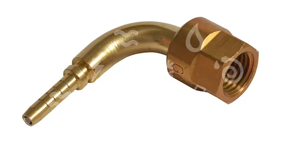 koncovka kapiláry KCA02M - 90°, GOMAX, 1/4 SAE, DN4, sada 50ks
